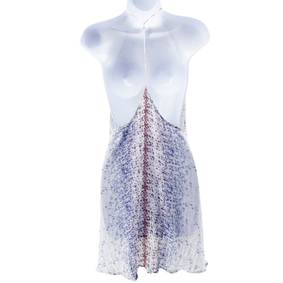 Free People Intimately All Wrapped Up Red White and Blue‎ Coastal Tunic Tank XS - Picture 5 of 10